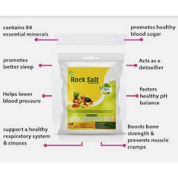 Uppal-Value To your Life Uppal Rock Salt / Sendha Namak|100% Natural | 500 gm  - 500 gm